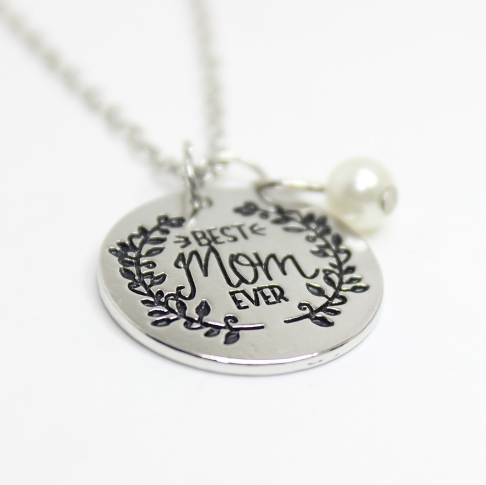 Best Mom Ever Mother's Day Necklace